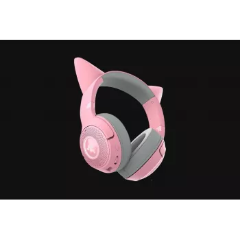 RAZER Headset Kraken Kitty V2 Bt – Stereo – Bluetooth – Ροζ