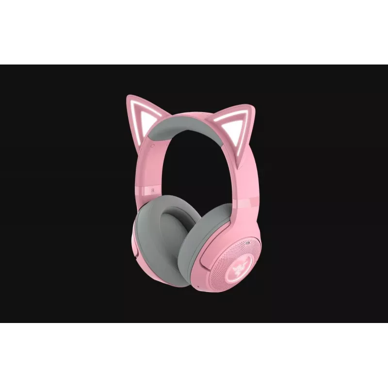 RAZER Headset Kraken Kitty V2 Bt – Stereo – Bluetooth – Ροζ