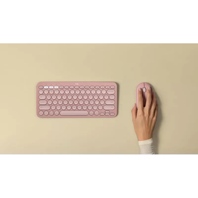 LOGITECH Pebble 2 M350s Ασύρματο Οπτικό Ποντίκι ροζ