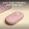 LOGITECH Pebble 2 M350s Ασύρματο Οπτικό Ποντίκι ροζ