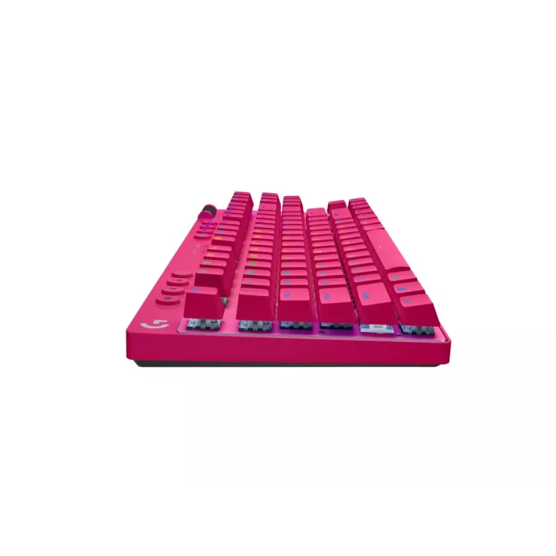 LOGITECH G Pro X TKL Lightspeed Πληκτρολόγιο Gaming - Bluetooth - ροζ US International απτικό