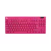 LOGITECH G Pro X TKL Lightspeed Πληκτρολόγιο Gaming - Bluetooth - ροζ US International απτικό