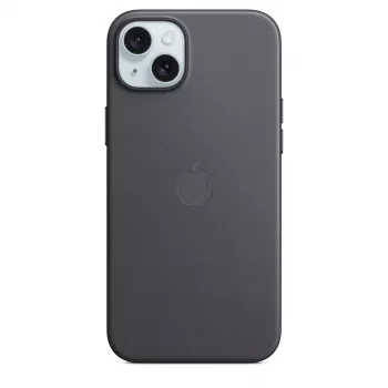 Apple FineWoven Θήκη με MagSafe για iPhone 15 Plus Μαύρο