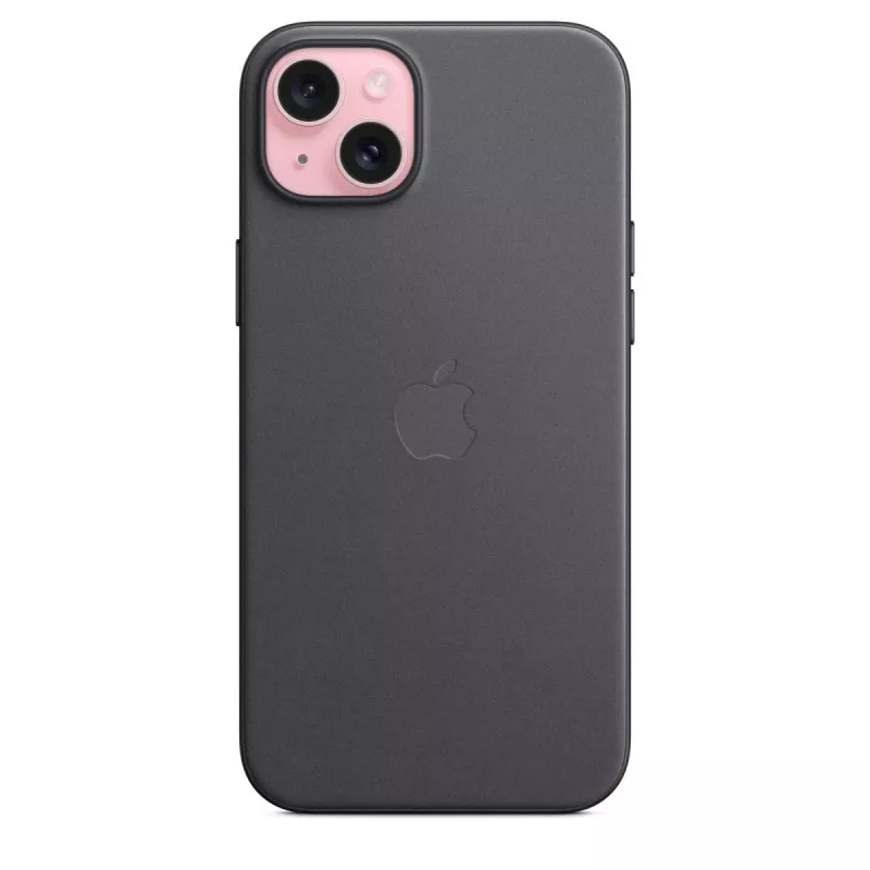 Apple FineWoven Θήκη με MagSafe για iPhone 15 Plus Μαύρο