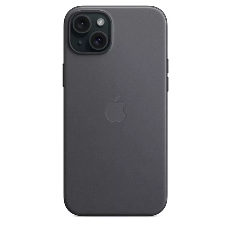 Apple FineWoven Θήκη με MagSafe για iPhone 15 Plus Μαύρο