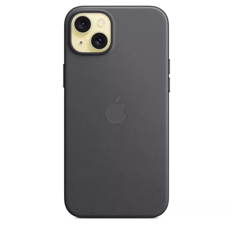 Apple FineWoven Θήκη με MagSafe για iPhone 15 Plus Μαύρο