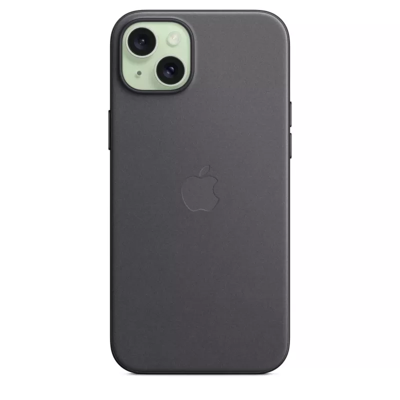 Apple FineWoven Θήκη με MagSafe για iPhone 15 Plus Μαύρο