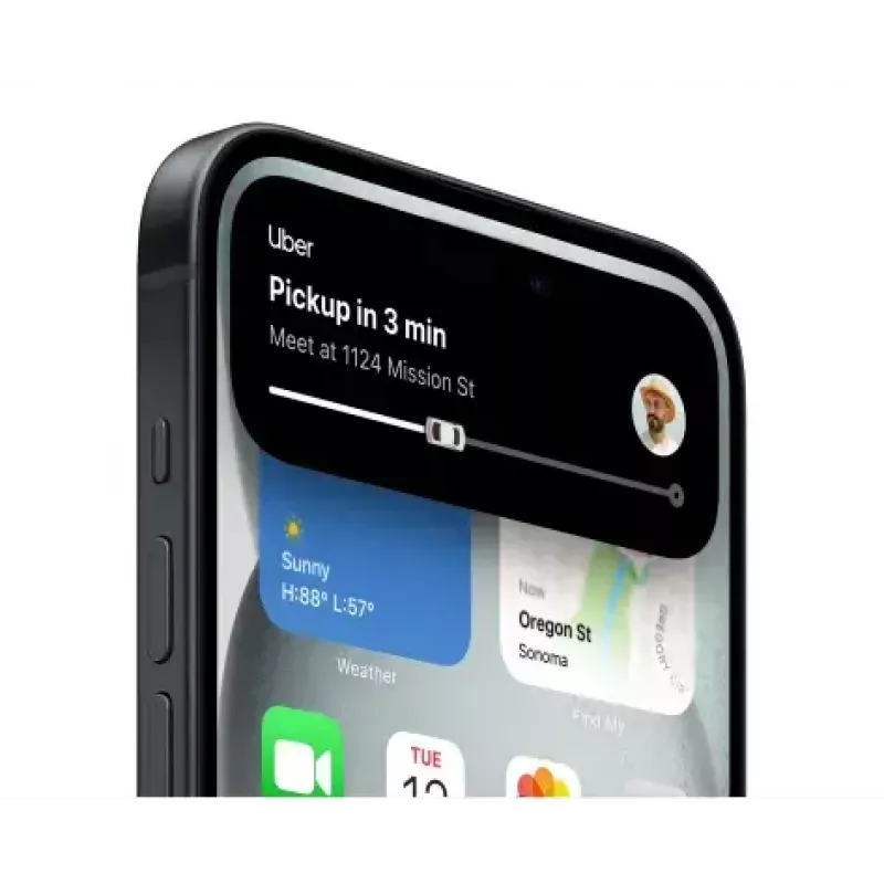 Smartphone Apple iPhone 15 6,1 ίντσες 256GB Μαύρο