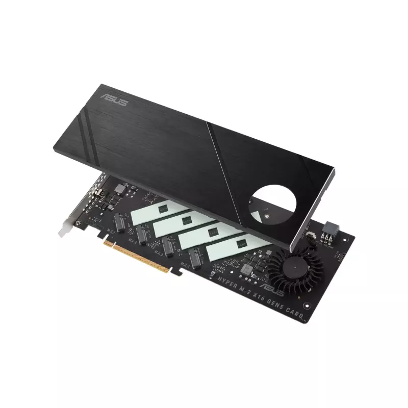 ASUS Hyper M.2 x16 Gen5 Card PCIe 5.0 M.2 Adapter με ενεργή ψύξη