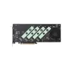 ASUS Hyper M.2 x16 Gen5 Card PCIe 5.0 M.2 Adapter με ενεργή ψύξη