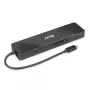 CLUB3D USB3.2 Gen2 Type-C, 6-in-1 φορητό dock διπλής οθόνης με USB Type-C Video 4K60Hz