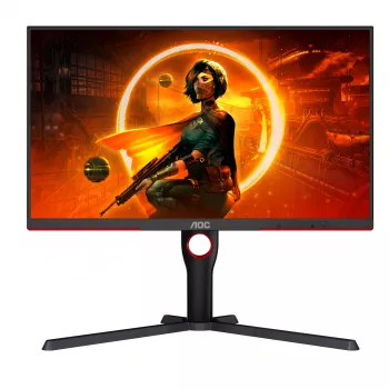 AOC G3 Q27G3XMN/BK Οθόνη υπολογιστή 68,6 cm (27 ίντσες) 2560 x 1440 Pixel 2K Ultra HD LED Μαύρο, Κόκκινο
