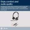 HP Poly Blackwire 3320 Stereo Microsoft Teams Certified USB-C Headset +προσαρμογέας USB-C/A