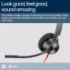 HP Poly Blackwire 3320 Stereo Microsoft Teams Certified USB-C Headset +προσαρμογέας USB-C/A