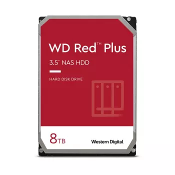 WESTERN DIGITAL Σκληρός δίσκος – WD Red Plus WD80EFPX – 8 TB – SATA 6 Gbit/s – 3,5 ίντσες – 5640 U/min – 256 MB Cache