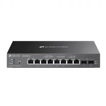 TP-Link Omada 8-Port 2.5GBASE-T και 2-Port 10GE SFP+ Smart Switch με 8-Port PoE+