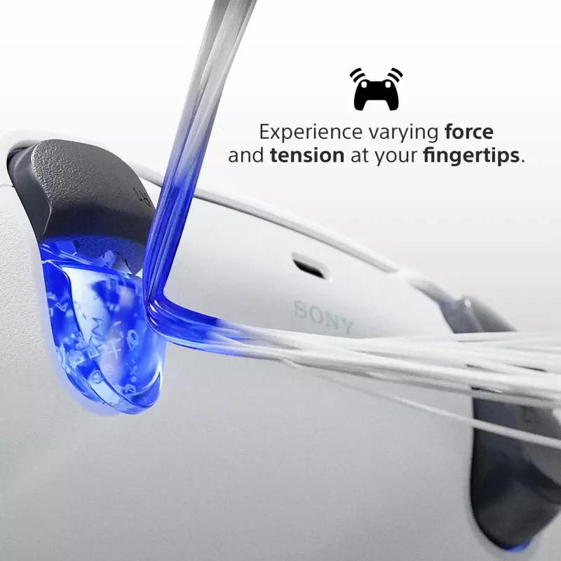 Gamepad Sony DualSense Wireless Controller V2 – PlayStation 5, Bluetooth/USB, USB-C, ενσωματωμένη μπαταρία, λευκό