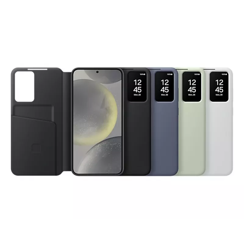 Θήκη πορτοφόλι Samsung Galaxy S24+ Μαύρο