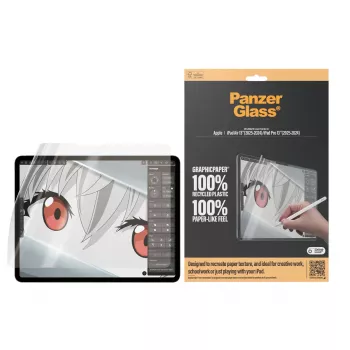 PanzerGlass ® GraphicPaper® Μεμβράνη προστασίας iPad Air 13'' (2024-2026) | iPad Pro 13'' (2024-2025) | Ultra-Wide Fit