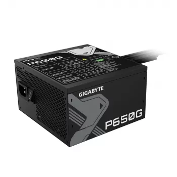 GIGABYTE GP-P650G Τροφοδοτικό 650 W 20+4 pin ATX ATX Μαύρο