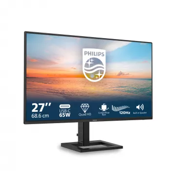 Philips 1000 series 27E1N1600AE/00 οθόνη υπολογιστή 68,6 cm (27 ίντσες) 2560 x 1440 Pixel Quad HD LCD μαύρο