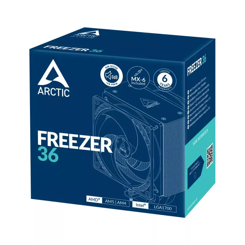 ARCTIC Freezer 36 πολυσυμβατή ψύκτρα CPU Tower