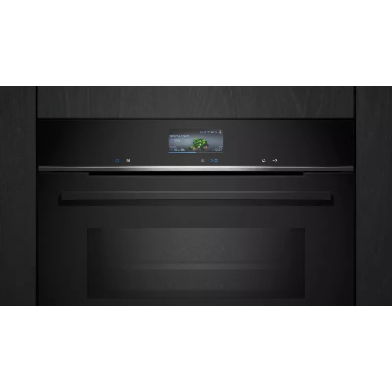 Siemens iQ700 HM776GKB1 Φούρνος 67 L 3600 W Μαύρο