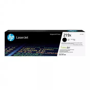 HP 219X High Yield Μαύρο Γνήσιο τόνερ LaserJet, 3200 σελίδες, Μαύρο, 1 τεμ.
