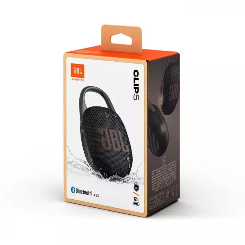 Φορητό ηχείο JBL Clip 5 Μαύρο
