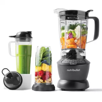 Μπλέντερ NUTRIBULLET NBF500DG — Κανάτα 1,9 L, 1200 W, Eiscrush, Ασημί