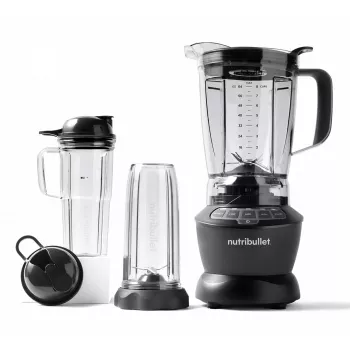 Μπλέντερ NUTRIBULLET NBF500DG — Κανάτα 1,9 L, 1200 W, Eiscrush, Ασημί