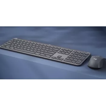 Logitech MK950 Signature for Business πληκτρολόγιο ποντίκι ασύρματο Bluetooth QWERTZ γερμανικό γραφίτης