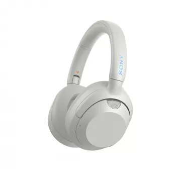 Headset Sony WH-ULT WEAR monaural, ενσύρματο & Bluetooth 5.2, ANC, 50h μπαταρία (ANC off), φόρτιση USB-C, λευκό