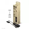 Club3D CSV-1548 USB-C hub, 4x USB-C 10 Gbps, 100W PD, μαύρο