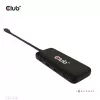 Club3D CSV-1548 USB-C hub, 4x USB-C 10 Gbps, 100W PD, μαύρο