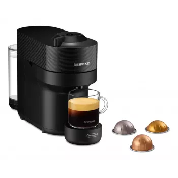 De'Longhi Nespresso Vertuo Pop ENV90.B μηχανή καφέ, Liquorice Black (μαύρη)