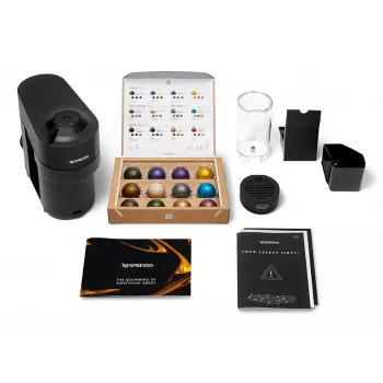 De'Longhi Nespresso Vertuo Pop ENV90.B μηχανή καφέ, Liquorice Black (μαύρη)