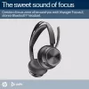 HP Poly Voyager Focus 2 Microsoft Teams Certified Headset USB-C-C +Αντάπτορας USB-C/A +Βάση φόρτισης