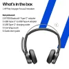 HP Poly Voyager Focus 2 Headset USB-C-C +Αντάπτορας USB-C/A