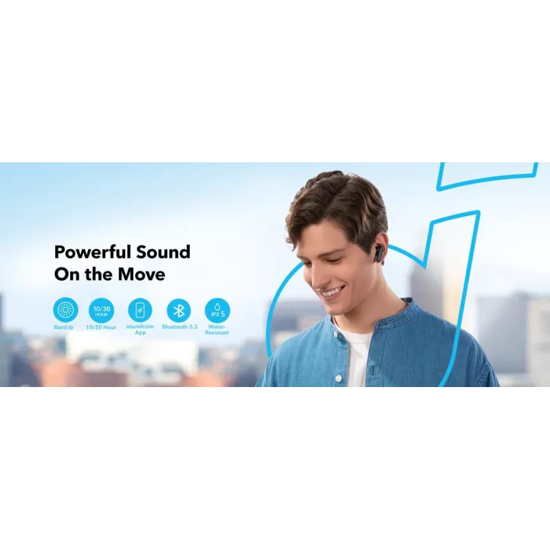 ANKER Ακουστικά - Soundcore R50i - Μαύρα