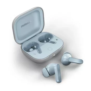Motorola Moto Buds Ακουστικά Ασύρματα In-Ear Κλήσεις/Μουσική/Άθληση/Καθημερινότητα Μπλε