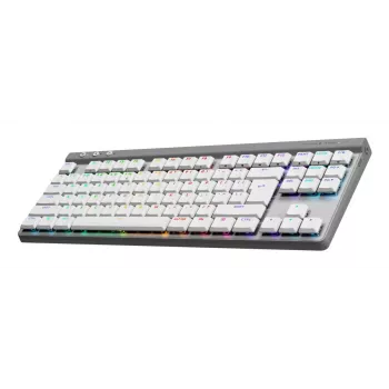Πληκτρολόγιο Logitech G G515 Gaming USB RF Wireless Bluetooth QWERTY US International Λευκό