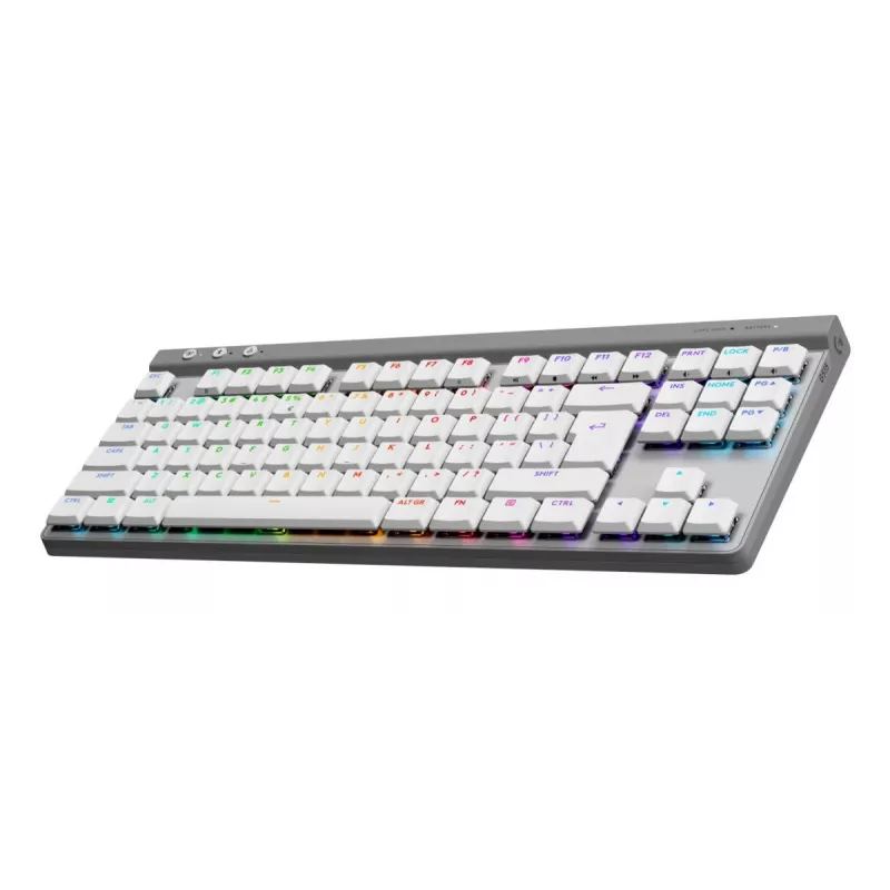 Πληκτρολόγιο Logitech G G515 Gaming USB RF Wireless Bluetooth QWERTY US International Λευκό