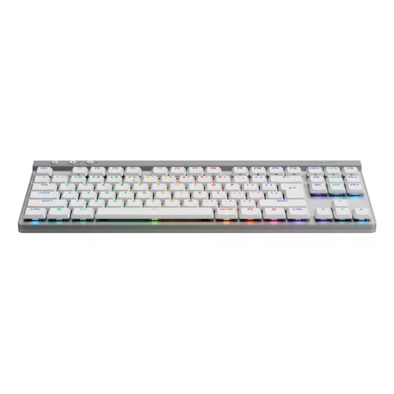 Πληκτρολόγιο Logitech G G515 Gaming USB RF Wireless Bluetooth QWERTY US International Λευκό