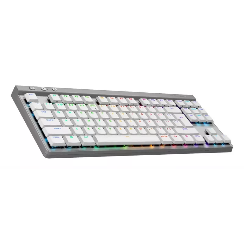 Πληκτρολόγιο Logitech G G515 Gaming USB RF Wireless Bluetooth QWERTY US International Λευκό