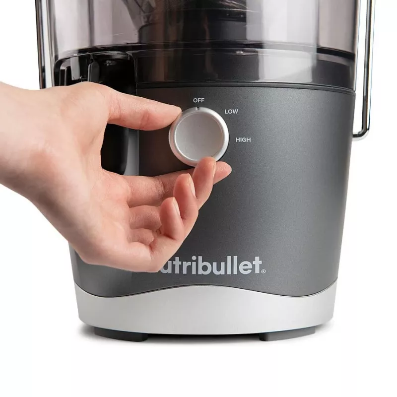 NutriBullet NBJ100G Αποχυμωτής 800 W Μαύρο, Γκρι