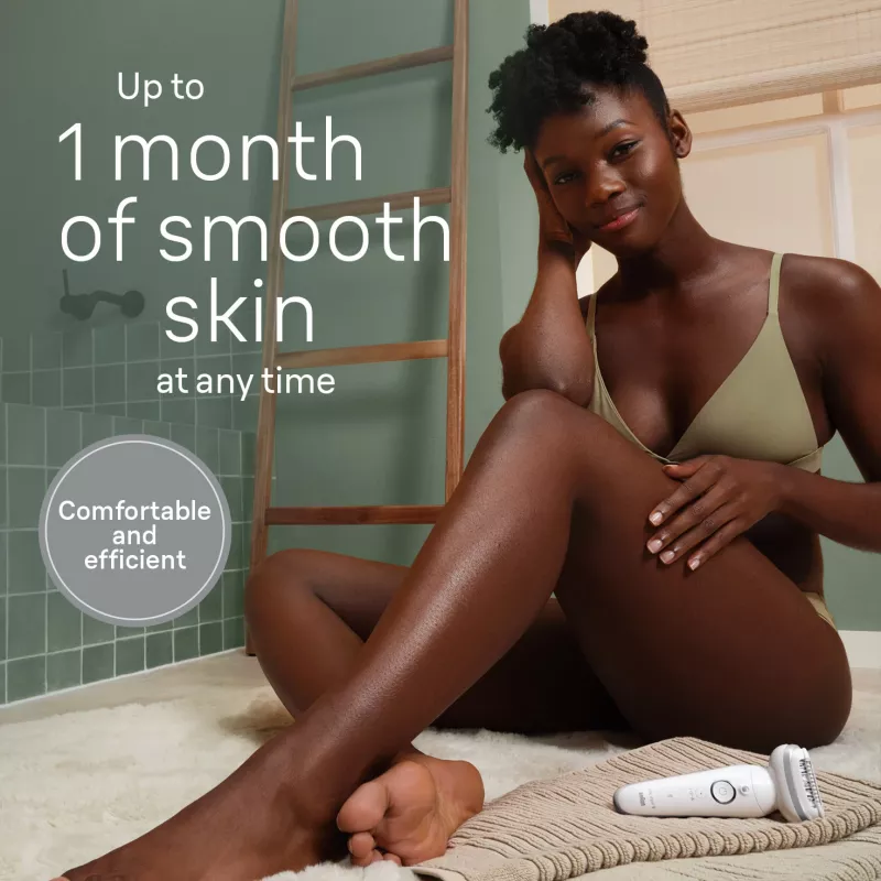 Αποτριχωτική Μηχανή Braun Silk-épil 9 9-041 40 Τσιμπιδάκια Ασημί