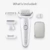 Αποτριχωτική Μηχανή Braun Silk-épil 9 9-041 40 Τσιμπιδάκια Ασημί