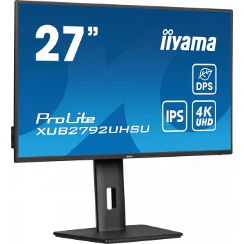 iiyama ProLite XUB2792UHSU-B6 Οθόνη Υπολογιστή 68,6 cm (27 inch) 3840 x 2160 Pixel 4K Ultra HD LED Μαύρη