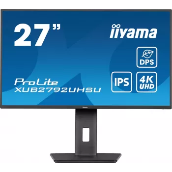iiyama ProLite XUB2792UHSU-B6 Οθόνη Υπολογιστή 68,6 cm (27 inch) 3840 x 2160 Pixel 4K Ultra HD LED Μαύρη